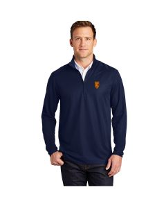 Port Authority - Retro Vintage Pinpoint Mesh 1/2-Zip