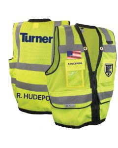 Radians - Class 2 Heavy Duty Safety Vest - Custom Name