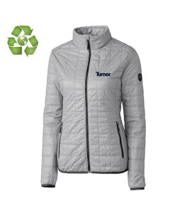 Cutter & Buck - Women's Rainier PrimaLoft Eco Insulated Full-Zip Puffer Jacket